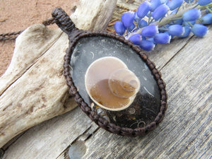 Septarian pendant necklace, septarian for sale, septarian meaning, septarian healing properties, fossil jewelry, geology lover, septarian