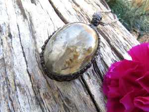 Garden Quartz Healing Crystal necklace, Womens crystal jewelry, Good Energy crystal, Minimalist necklace, earth aura creations, minimalist