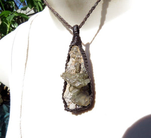 Barite crystal necklace, follow your dreams, barite crystal, barite gemstone, barite for sale, barite jewelry, rare crystals, barite meaning