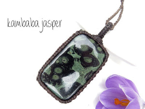 Green Kambaba Necklace, kambaba jasper gemstone, kambaba jasper meaning, fossil gemstone necklace, fossil jewelry, green jasper necklace