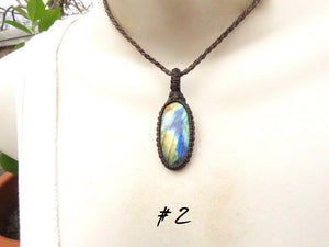 Labradorite Necklace, gift for her