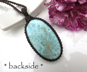 Valentines day gift ideas for her, Larimar necklace