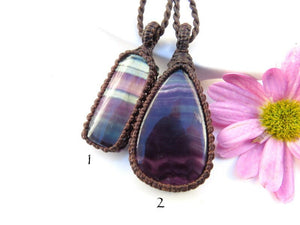 Fluorite crystal necklace, fluorite jewelry