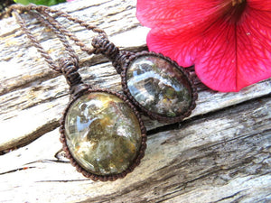 Jewelry set, Garden Quartz crystal necklace set, Lodolite Jewelry, Christmas gift, for her, Gift Exchange, Soulmates, layering necklace