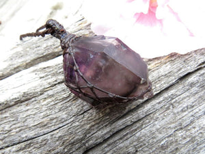 RARE Shangaan Amethyst crystal necklace, christmas gift ideas, soulmate crystal, amethyst jewelry, african Amethyst, rare crystals