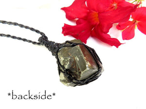 Pyrite Crystal Cluster Necklace, for the Zen Seeker, for the Glam Fan, for the jewelry lover, Meditation crystals, Root Chakra crystals